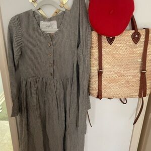 Not Perfect Linen MAMA dress